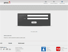 Tablet Screenshot of posta.amis.net